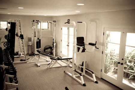 Personal fitness is part of the every day routine at Cliffside Malibu